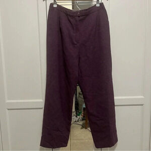 VTG Pendleton 100% Virgin Wool Purple Slacks Pants